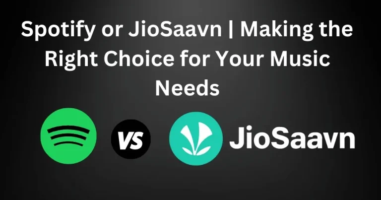spotify vs jiosaavn